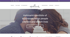 Desktop Screenshot of corporate.hallmark.com
