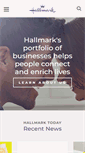 Mobile Screenshot of corporate.hallmark.com